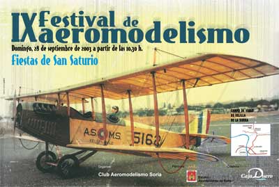 IX Festival de Aeromodelismo. Soria 2003
