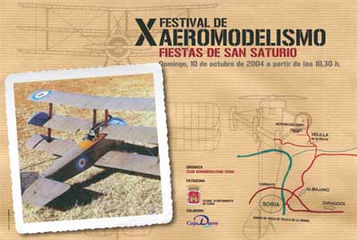 X Festival Aeromodelismo Soria 2004