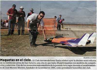 Diario de Soria, 27 de septiembre de 2009