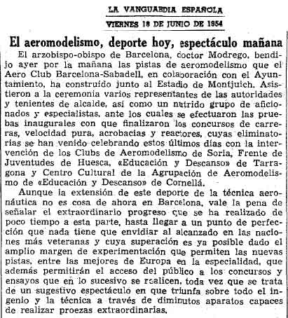 La Vanguardia Española. 1.954