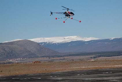 Enero 2006.  Helicóptero de C. Moreno